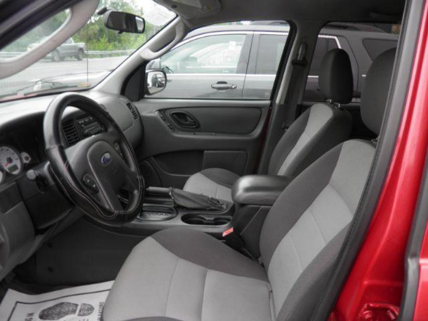 2007 Red Ford Escape XLS (1FMYU02Z47K) with an 2.3L I4 engine, AT transmission, located at 15520 McMullen Hwy SW, Belair, MD, 21502, (301) 729-3700, 39.581375, -78.846451 - Photo#1