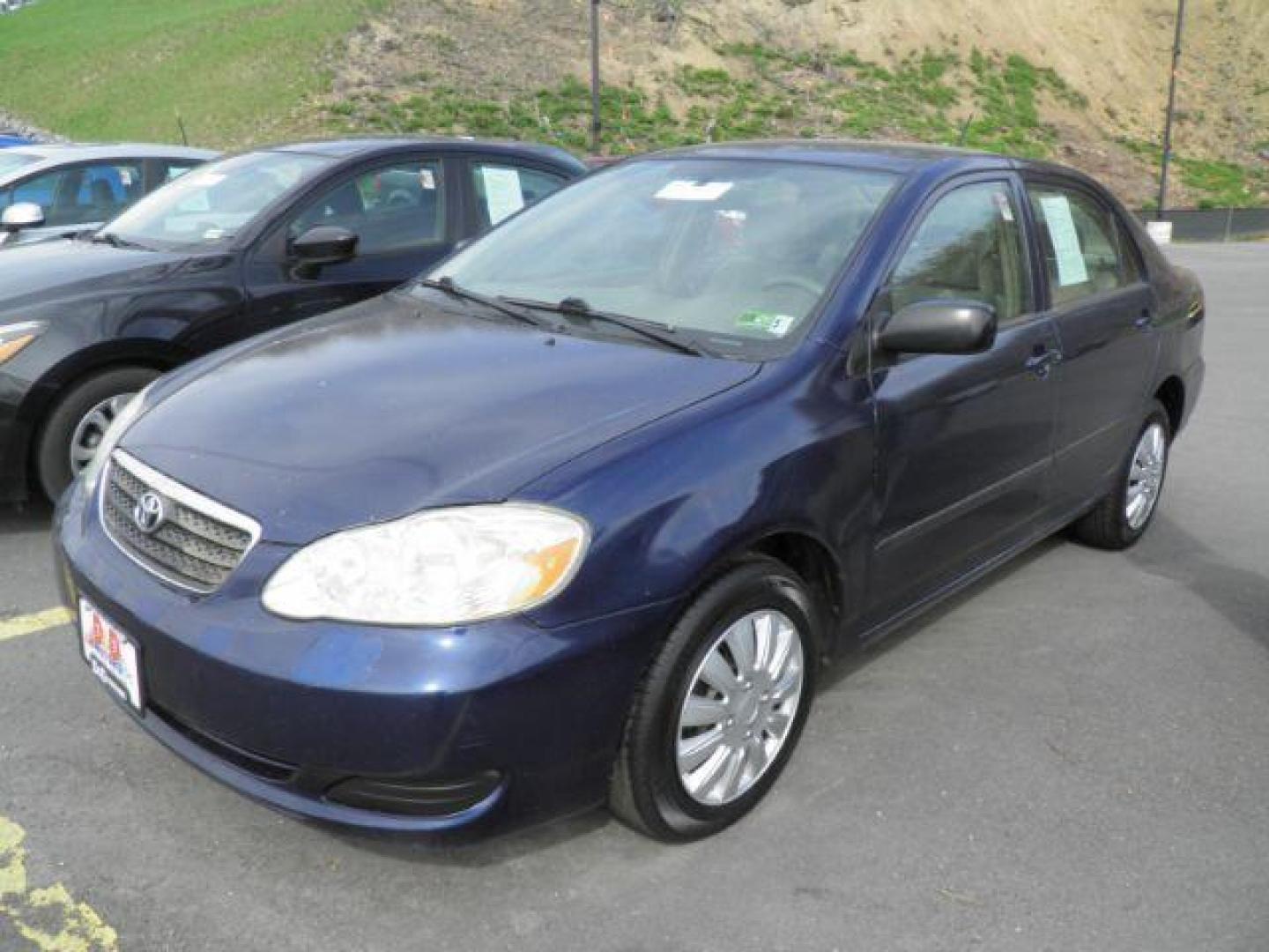 2007 BLUE TOYOTA COROLLA LE (1NXBR32E37Z) with an 4 CYL engine, MAN transmission, located at 15520 McMullen Hwy SW, Belair, MD, 21502, (301) 729-3700, 39.581375, -78.846451 - Photo#0
