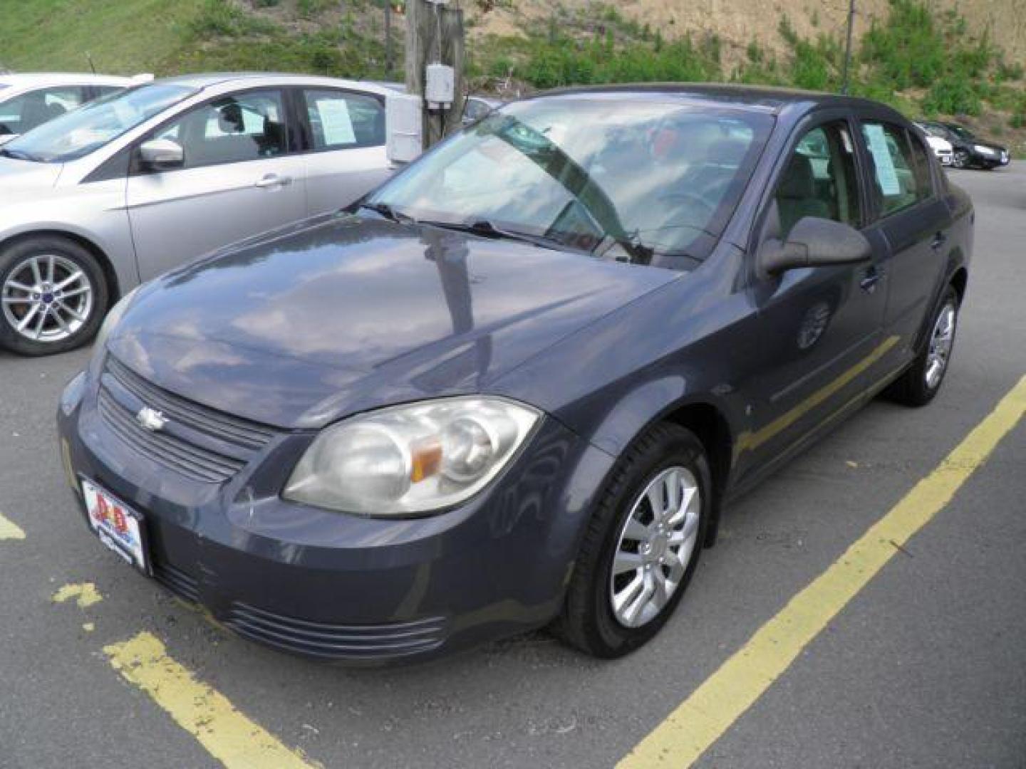 2008 Gray Chevrolet Cobalt LS Sedan (1G1AK58F487) with an 2.2L I4 engine, AT transmission, located at 15520 McMullen Hwy SW, Belair, MD, 21502, (301) 729-3700, 39.581375, -78.846451 - Photo#0
