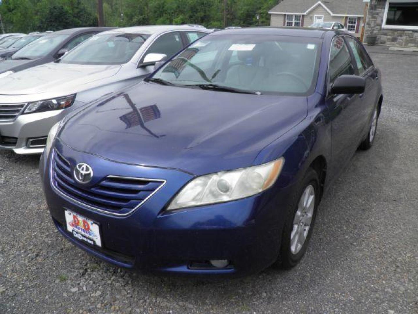 2008 Blue Toyota Camry XLE V6 (4T1BK46K68U) with an 3.5l V6 engine, AT transmission, located at 19521 New George's Creek Rd SW, Barton, MD, 21521, (301) 463-2404, 39.524323, -79.017906 - Photo#0