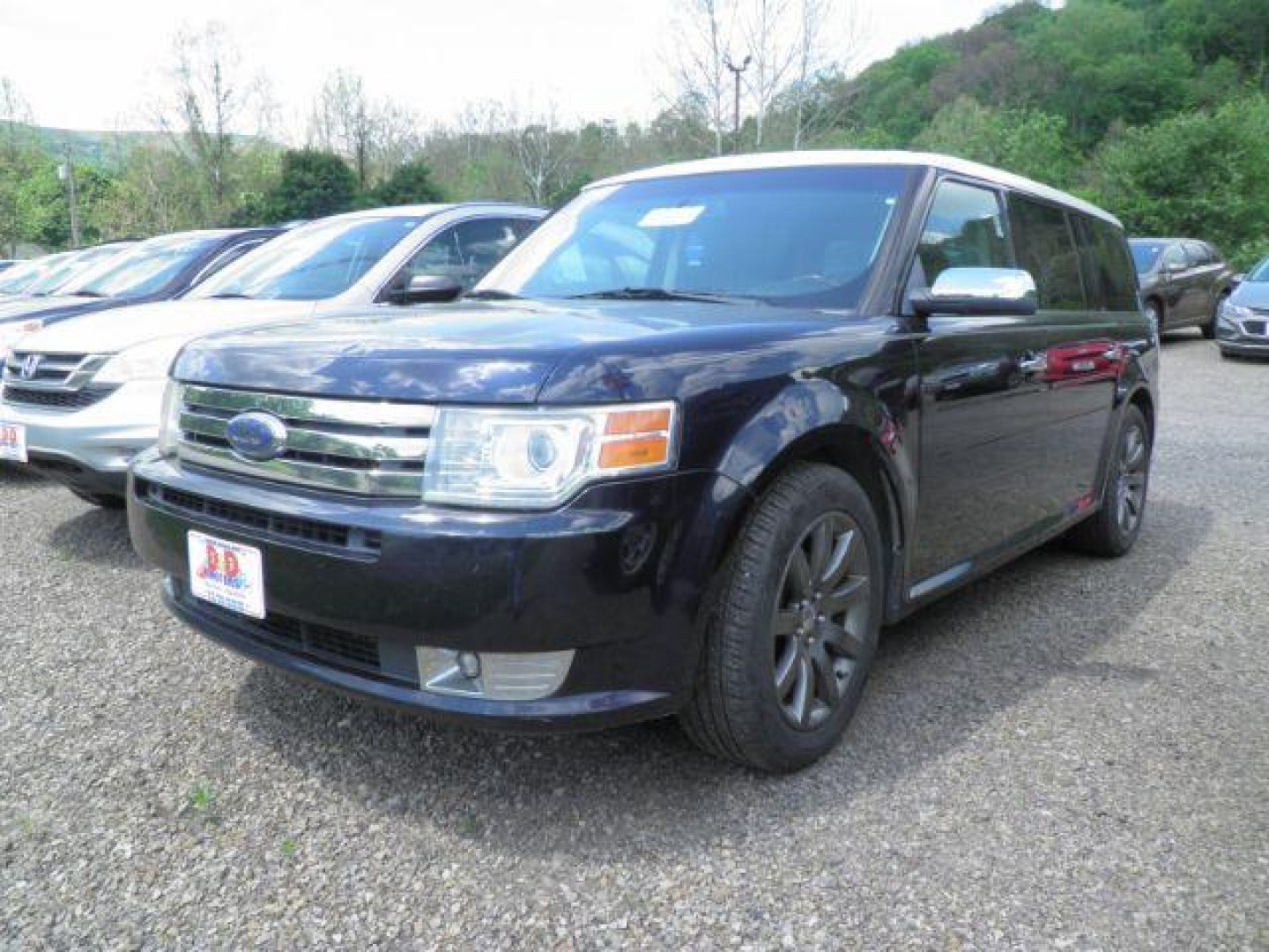 2009 BLUE Ford Flex Limited AWD (2FMEK63C69B) with an 3.5L V6 engine, AT transmission, located at 19521 New George's Creek Rd SW, Barton, MD, 21521, (301) 463-2404, 39.524323, -79.017906- Photo#0