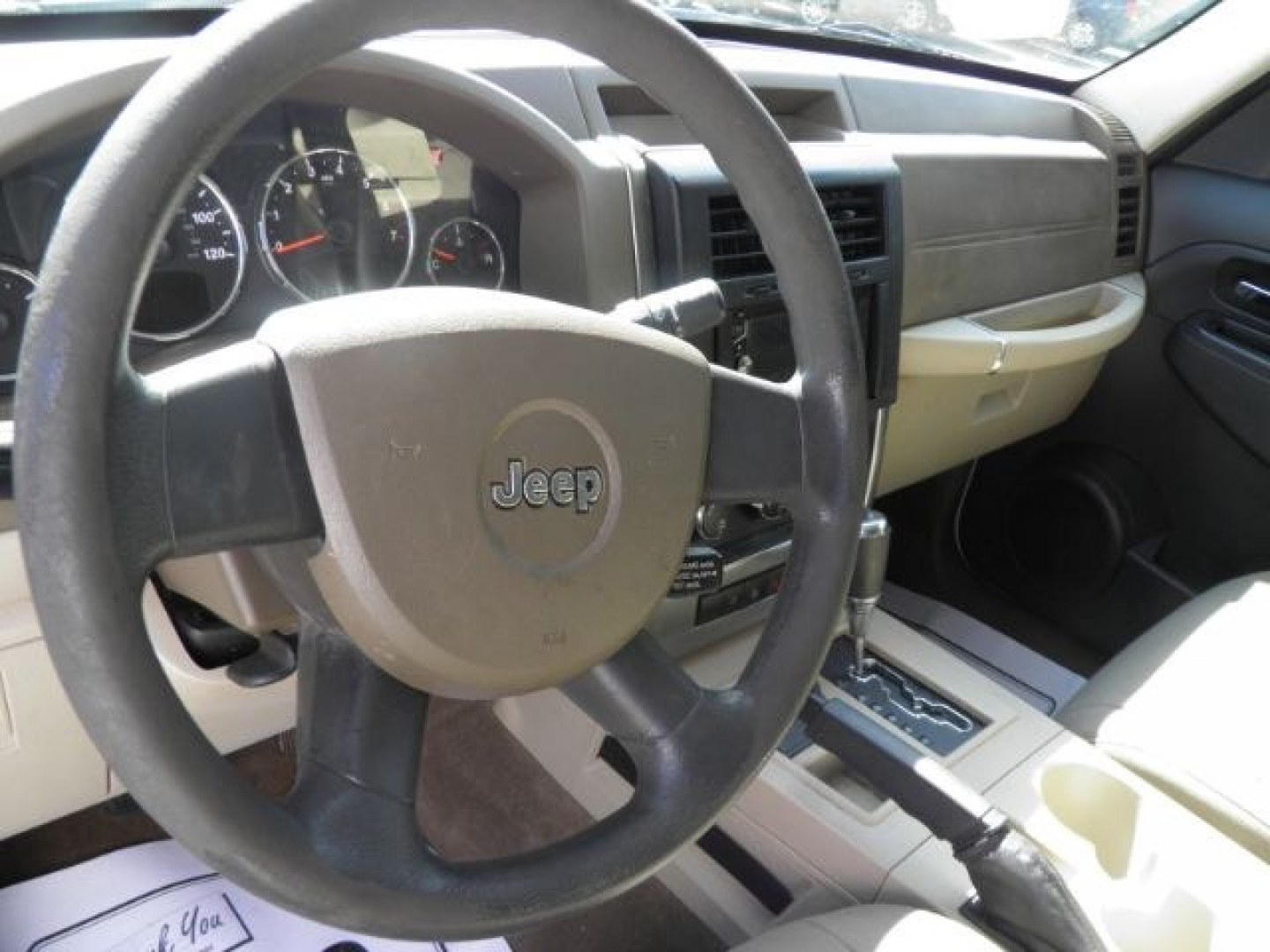 2009 WHITE Jeep Liberty Sport 4WD (1J8GN28K19W) with an 3.7L V6 engine, AT transmission, located at 19521 New George's Creek Rd SW, Barton, MD, 21521, (301) 463-2404, 39.524323, -79.017906- Photo#2
