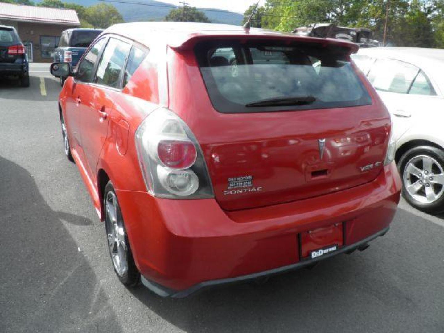 2010 Red Pontiac Vibe GT (5Y2SR6E08AZ) with an 2.4L I4 engine, AT transmission, located at 15520 McMullen Hwy SW, Belair, MD, 21502, (301) 729-3700, 39.581375, -78.846451 - Photo#5