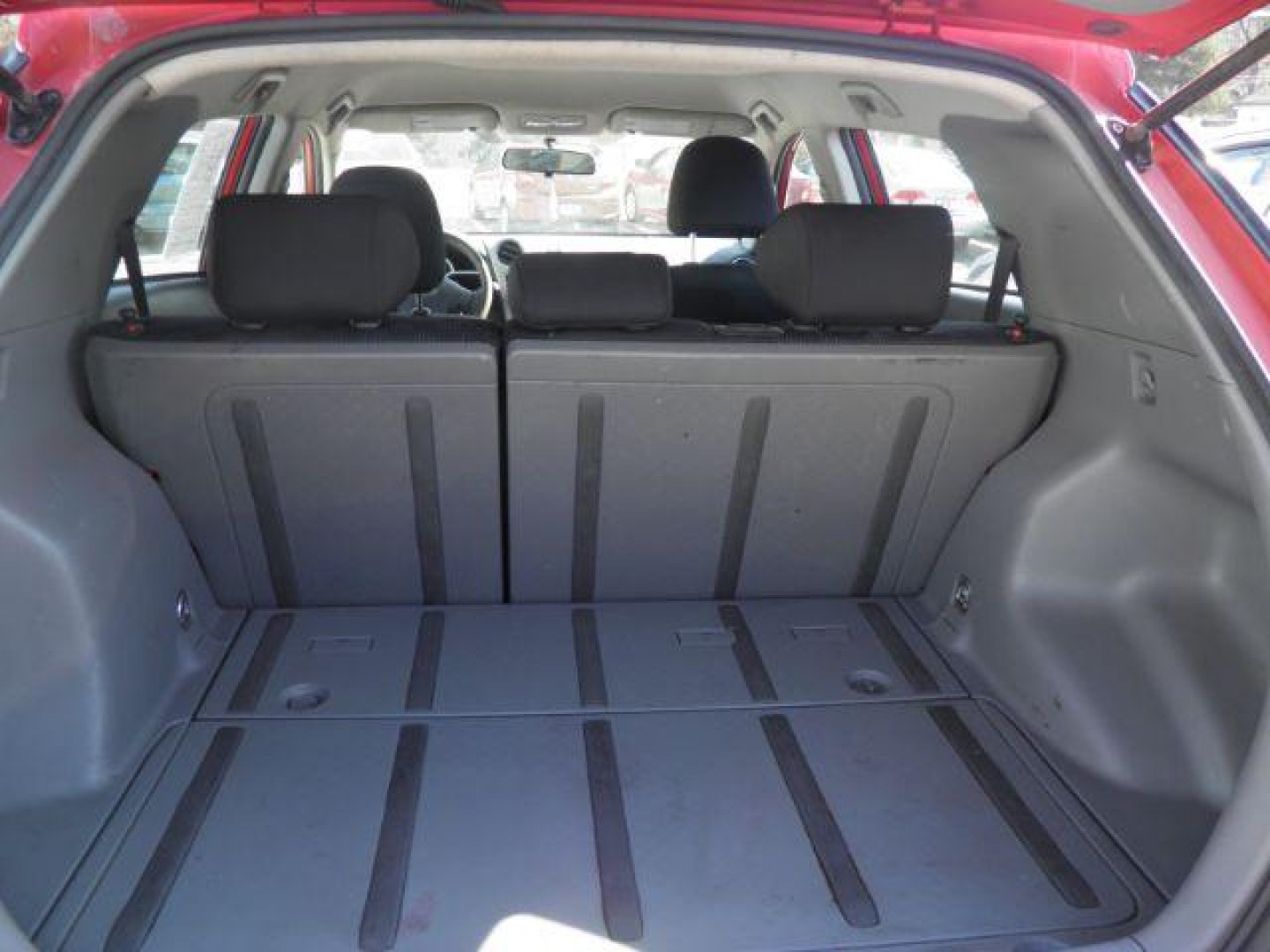 2010 Red Toyota Matrix Base 4-Speed AT (2T1KU4EE2AC) with an 1.8L I4 engine, AT transmission, located at 19521 New George's Creek Rd SW, Barton, MD, 21521, (301) 463-2404, 39.524323, -79.017906 - Photo#4
