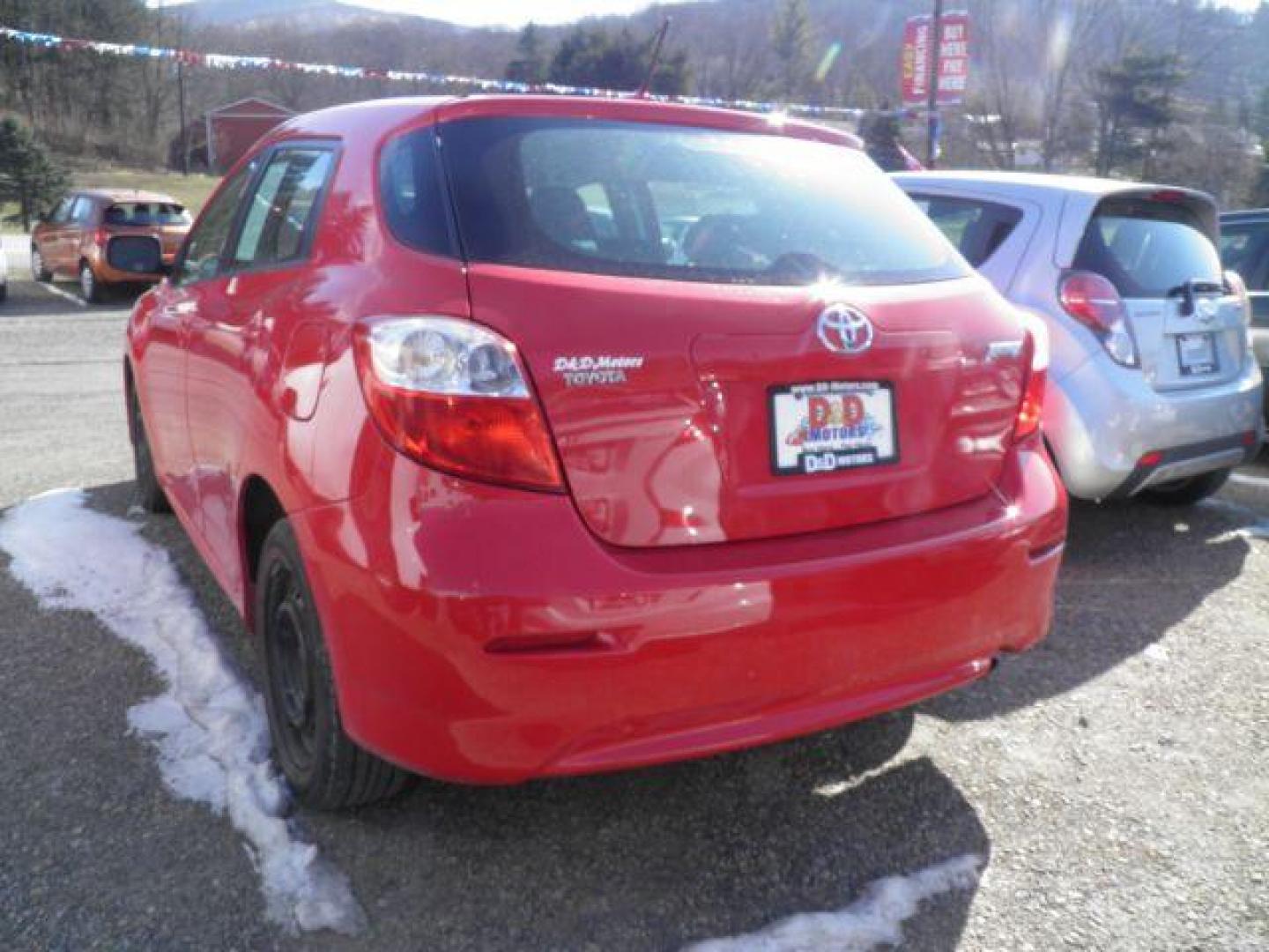 2010 Red Toyota Matrix Base 4-Speed AT (2T1KU4EE2AC) with an 1.8L I4 engine, AT transmission, located at 19521 New George's Creek Rd SW, Barton, MD, 21521, (301) 463-2404, 39.524323, -79.017906 - Photo#5