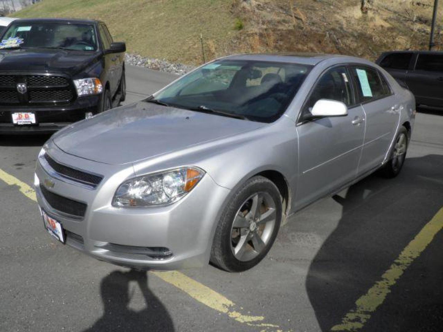 2011 SILVER Chevrolet Malibu 1LT (1G1ZC5EU0BF) with an 2.4L L4 engine, AT transmission, located at 15520 McMullen Hwy SW, Belair, MD, 21502, (301) 729-3700, 39.581375, -78.846451 - Photo#0