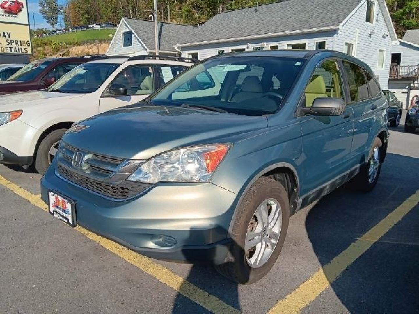 2011 BLUE Honda CR-V EX (5J6RE4H51BL) with an 2.4L L4 engine, located at 15520 McMullen Hwy SW, Belair, MD, 21502, (301) 729-3700, 39.581375, -78.846451- Photo#0