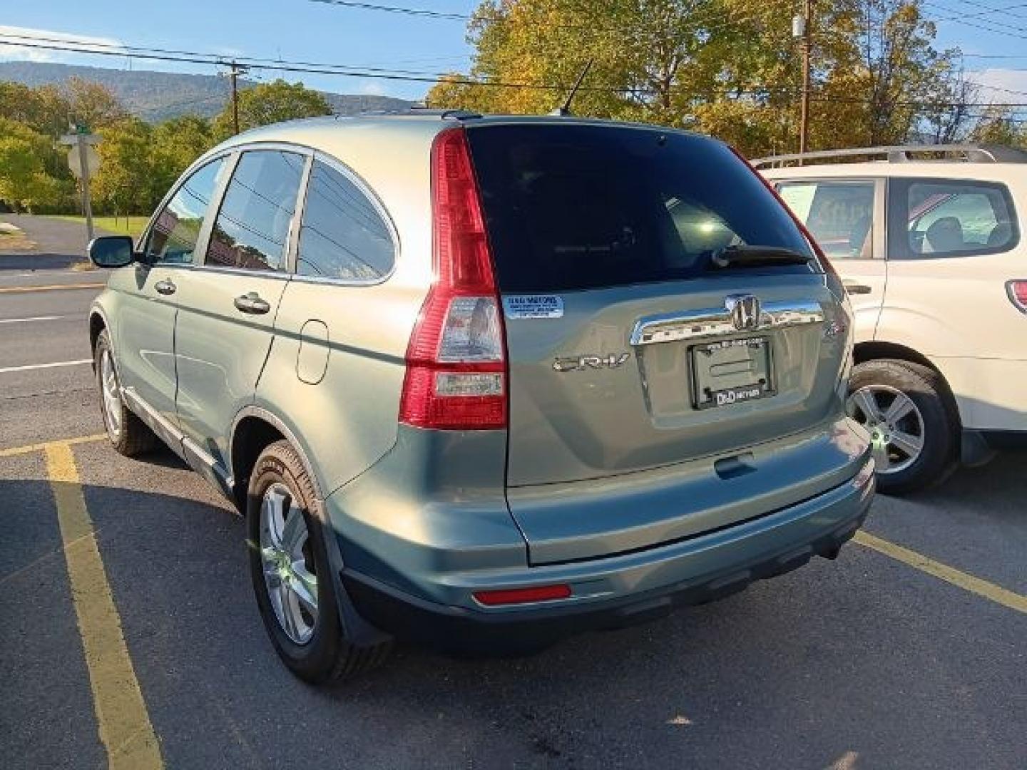 2011 BLUE Honda CR-V EX (5J6RE4H51BL) with an 2.4L L4 engine, located at 15520 McMullen Hwy SW, Belair, MD, 21502, (301) 729-3700, 39.581375, -78.846451- Photo#4