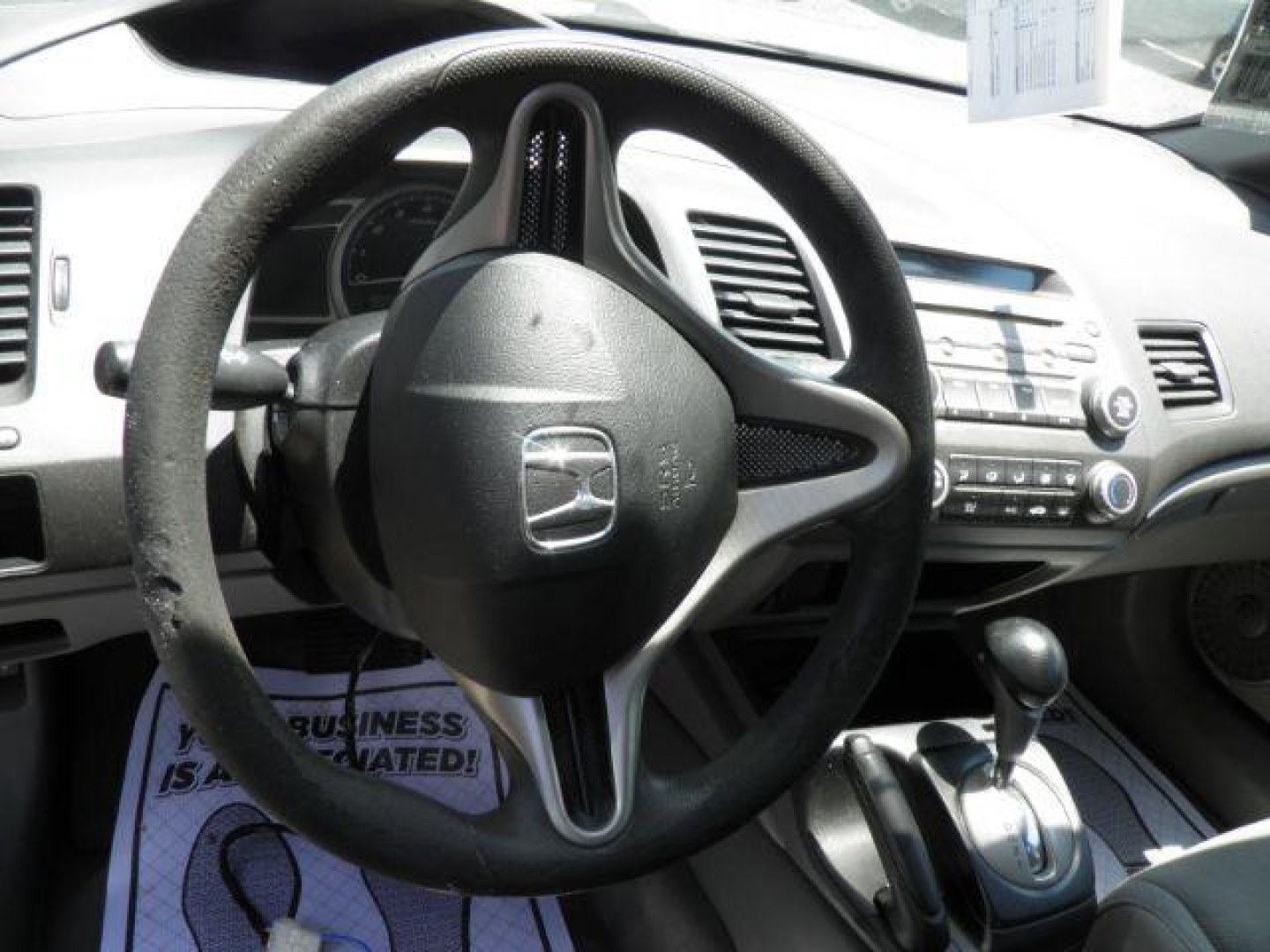 2011 Silver Honda Civic DX-VP (2HGFA1F37BH) with an 1.8L I4 engine, AT transmission, located at 19521 New George's Creek Rd SW, Barton, MD, 21521, (301) 463-2404, 39.524323, -79.017906- Photo#2