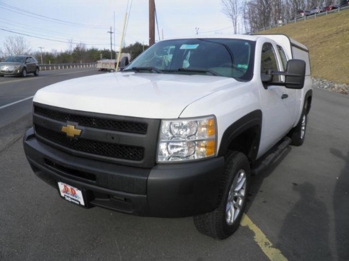 2012 White Chevrolet Silverado 1500 Work Truck (1GCRKPEA8CZ) with an 4.8L V8 engine, AT transmission, located at 15520 McMullen Hwy SW, Belair, MD, 21502, (301) 729-3700, 39.581375, -78.846451 - Photo#0