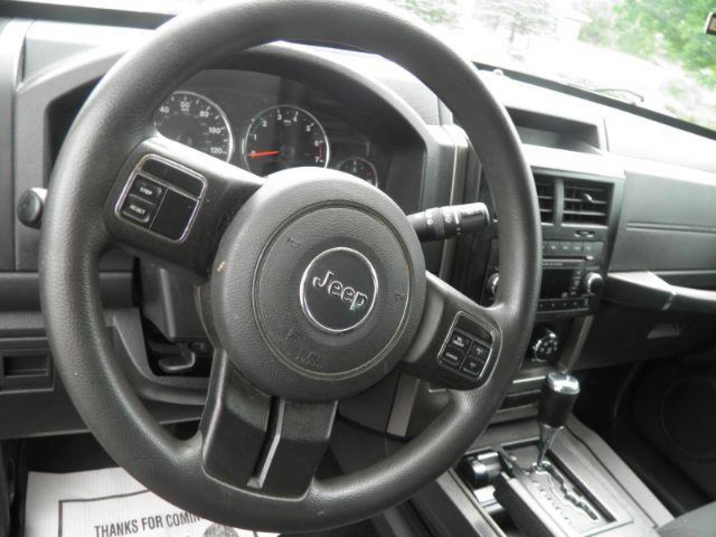 2012 BLACK Jeep Liberty Sport 4WD (1C4PJMAK1CW) with an 3.7L V6 engine, AT transmission, located at 19521 New George's Creek Rd SW, Barton, MD, 21521, (301) 463-2404, 39.524323, -79.017906 - Photo#2