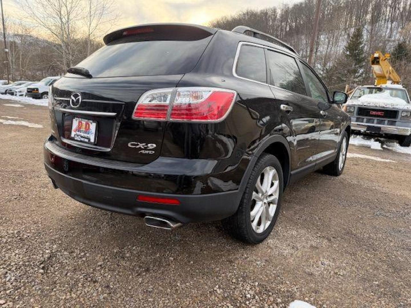 2012 BLACK Mazda CX-9 Grand Touring (JM3TB3DV2C0) with an 3.7L V6 engine, located at 19521 New George's Creek Rd SW, Barton, MD, 21521, (301) 463-2404, 39.524323, -79.017906 - Photo#1