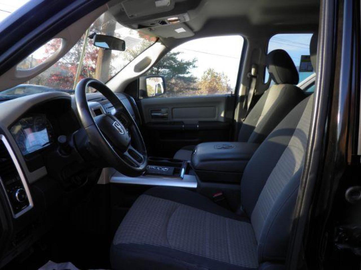 2012 Black RAM 1500 SLT (1C6RD7LT7CS) with an 5.7L V8 engine, AT transmission, located at 15520 McMullen Hwy SW, Belair, MD, 21502, (301) 729-3700, 39.581375, -78.846451 - Photo#1