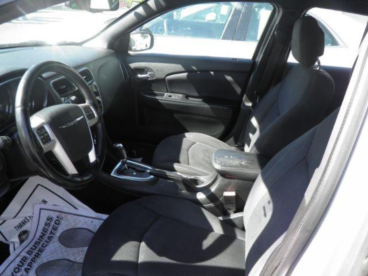 2013 Silver Chrysler 200 Touring (1C3CCBBGXDN) with an 3.6L V6 engine, AT transmission, located at 15520 McMullen Hwy SW, Belair, MD, 21502, (301) 729-3700, 39.581375, -78.846451- Photo#1