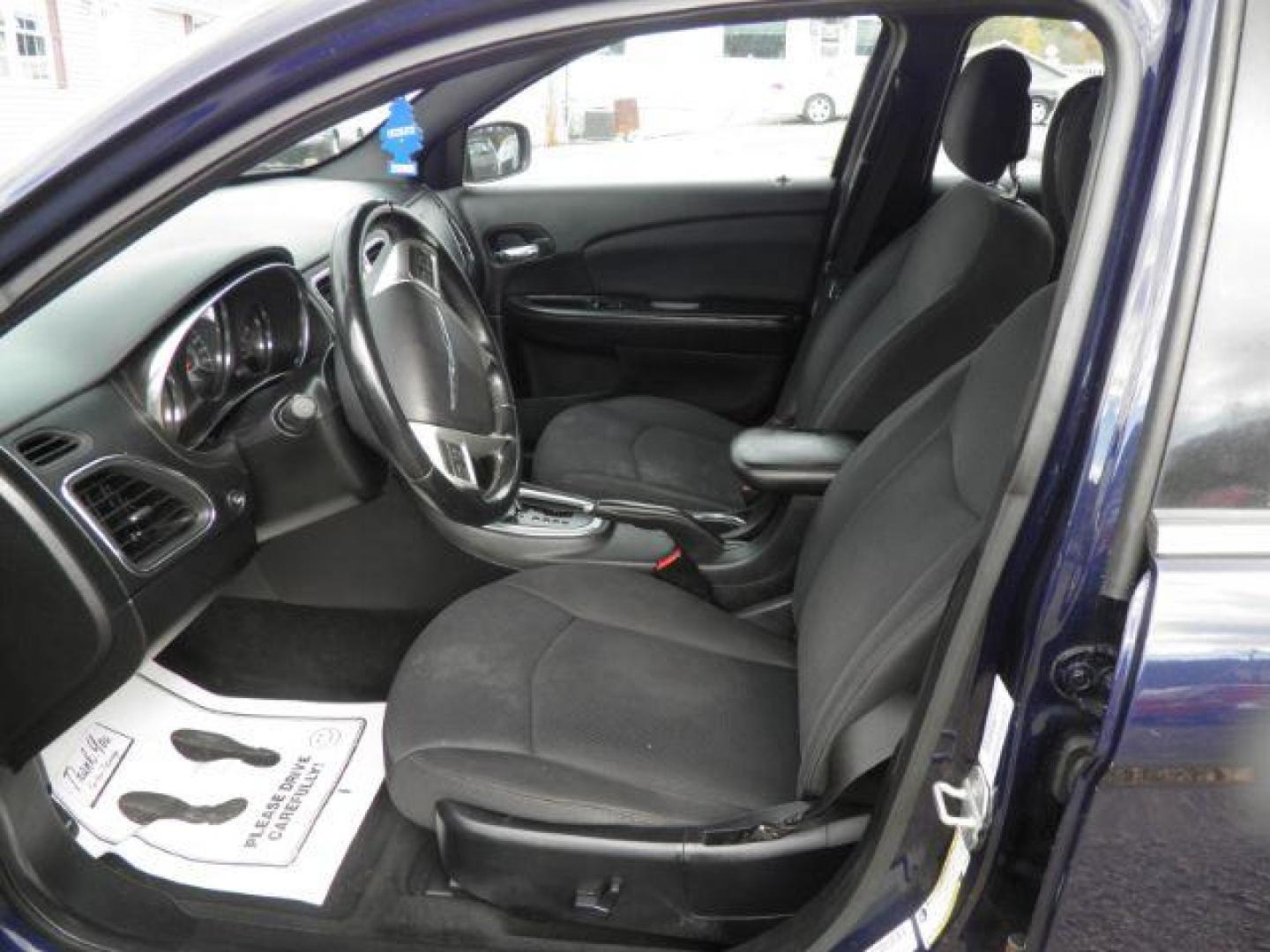 2013 Blue Chrysler 200 Touring (1C3CCBBB9DN) with an 2.4L I4 engine, AT transmission, located at 15520 McMullen Hwy SW, Belair, MD, 21502, (301) 729-3700, 39.581375, -78.846451 - Photo#1