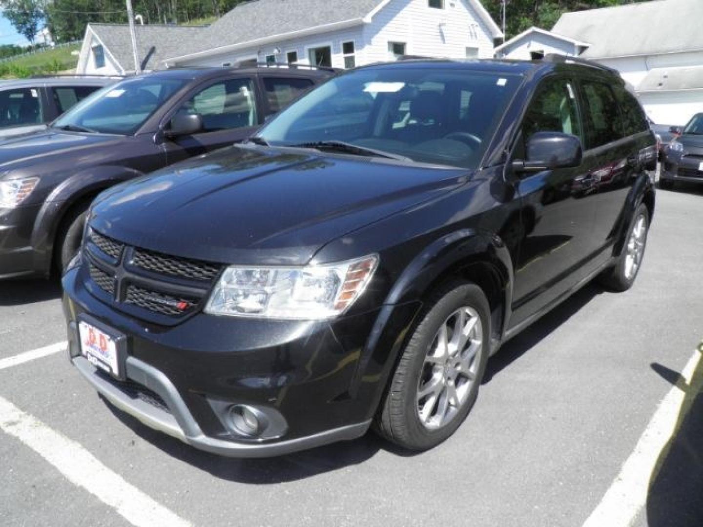 2013 BLACK DODGE JOURNEY RT (3C4PDDEG1DT) with an 3.6L V6 engine, AT transmission, located at 15520 McMullen Hwy SW, Belair, MD, 21502, (301) 729-3700, 39.581375, -78.846451- Photo#0