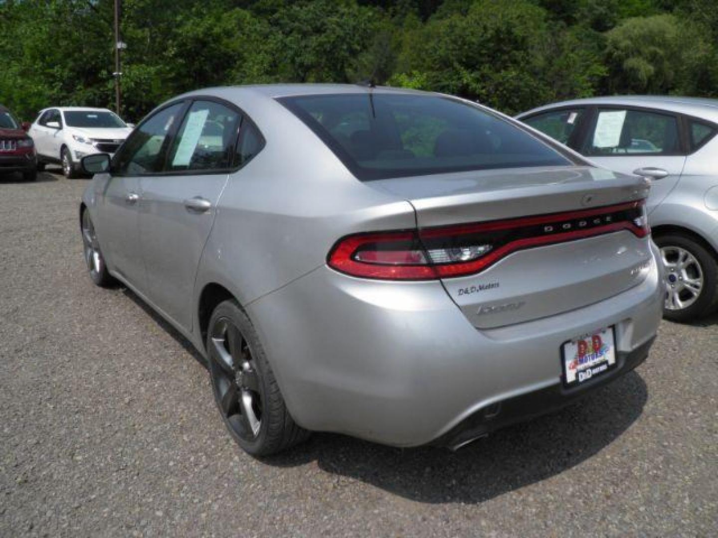 2013 Silver Dodge Dart SXT (1C3CDFBA7DD) with an 2.0L I4 engine, located at 19521 New George's Creek Rd SW, Barton, MD, 21521, (301) 463-2404, 39.524323, -79.017906 - Photo#4