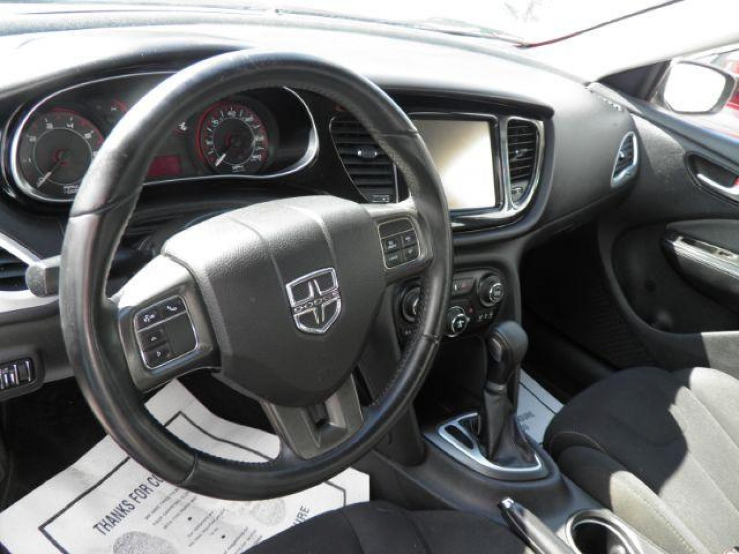2013 Gray Dodge Dart SXT (1C3CDFBA4DD) with an 2.0L L4 engine, AT transmission, located at 19521 New George's Creek Rd SW, Barton, MD, 21521, (301) 463-2404, 39.524323, -79.017906- Photo#2