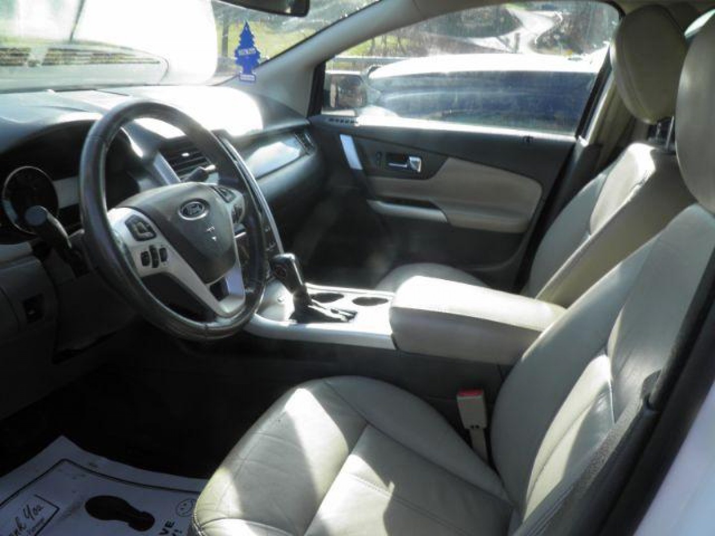 2013 White Ford Edge SEL (2FMDK3JC4DB) with an 3.5L V6 engine, AT transmission, located at 15520 McMullen Hwy SW, Belair, MD, 21502, (301) 729-3700, 39.581375, -78.846451 - Photo#1