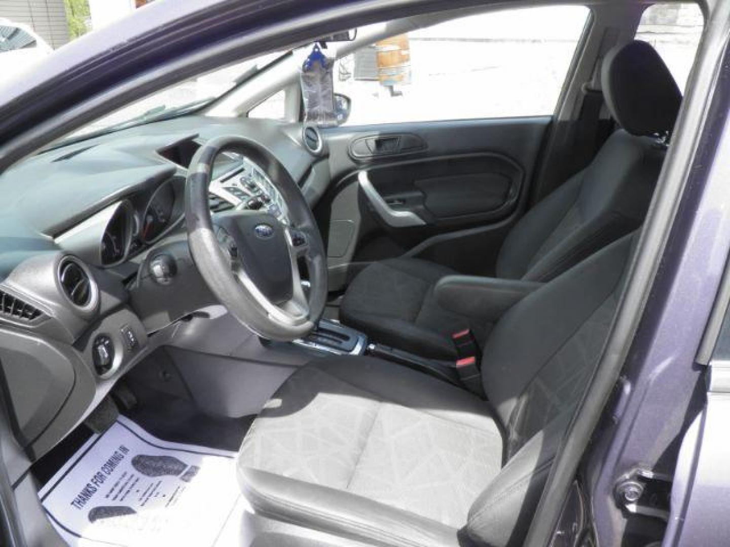 2013 GRAY Ford Fiesta SE Sedan (3FADP4BJ1DM) with an 1.6L L4 engine, AT transmission, located at 19521 New George's Creek Rd SW, Barton, MD, 21521, (301) 463-2404, 39.524323, -79.017906 - Photo#1