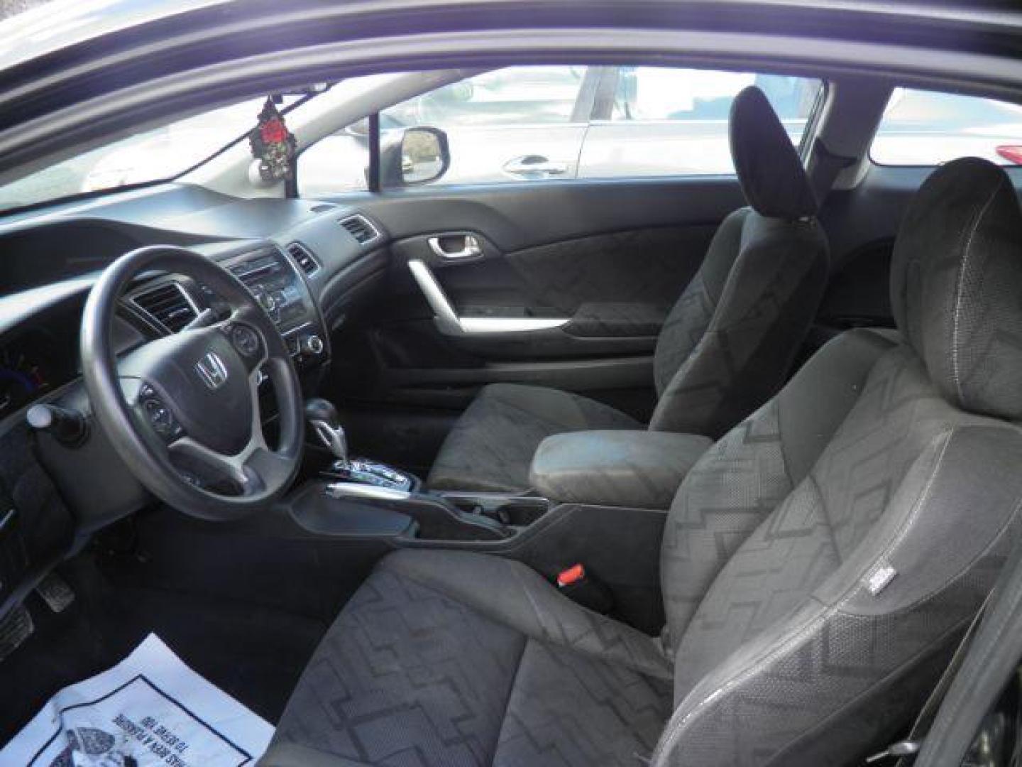 2013 BLACK Honda Civic EX Coupe 5-Speed AT (2HGFG3B89DH) with an 2.3L L4 engine, AT transmission, located at 15520 McMullen Hwy SW, Belair, MD, 21502, (301) 729-3700, 39.581375, -78.846451 - Photo#1