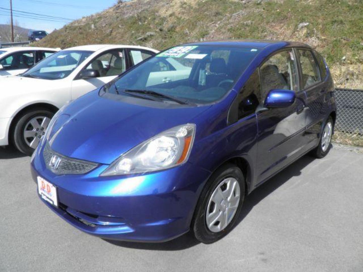 2013 Blue Honda Fit 5-Speed MT (JHMGE8G33DC) with an 1.5L I4 engine, MAN transmission, located at 19521 New George's Creek Rd SW, Barton, MD, 21521, (301) 463-2404, 39.524323, -79.017906 - Photo#0