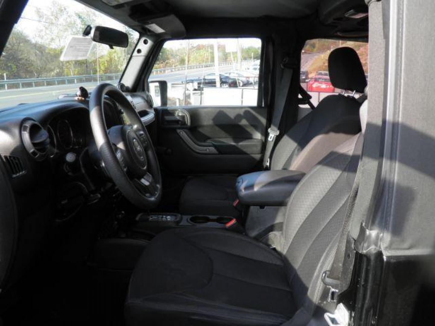 2013 Black Jeep Wrangler Sport (1C4AJWAG9DL) with an 3.6L V6 engine, AT transmission, located at 15520 McMullen Hwy SW, Belair, MD, 21502, (301) 729-3700, 39.581375, -78.846451 - Photo#1