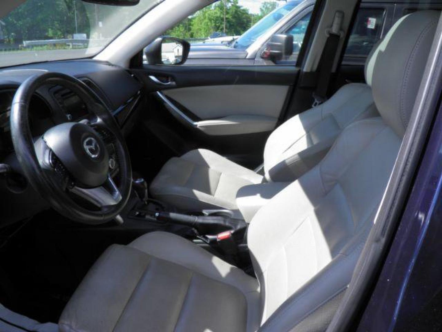 2013 BLUE Mazda CX-5 Grand Touring (JM3KE4DE2D0) with an 2.4L L4 engine, AT transmission, located at 15520 McMullen Hwy SW, Belair, MD, 21502, (301) 729-3700, 39.581375, -78.846451- Photo#1