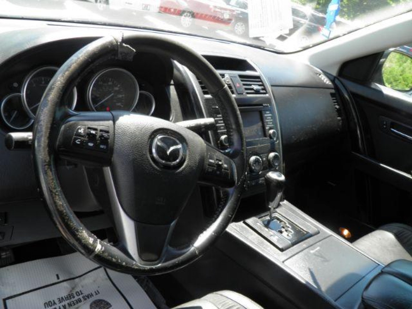 2013 Black Mazda CX-9 Touring (JM3TB3CV0D0) with an 3.7L V6 engine, AT transmission, located at 19521 New George's Creek Rd SW, Barton, MD, 21521, (301) 463-2404, 39.524323, -79.017906- Photo#2
