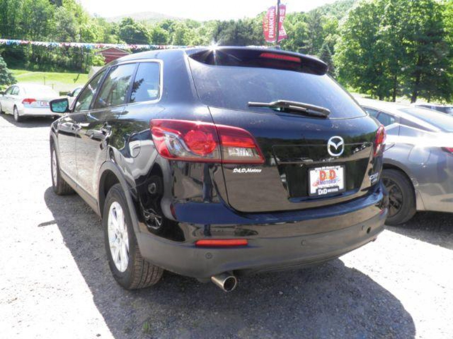 2013 Black Mazda CX-9 Touring (JM3TB3CV0D0) with an 3.7L V6 engine, AT transmission, located at 19521 New George's Creek Rd SW, Barton, MD, 21521, (301) 463-2404, 39.524323, -79.017906- Photo#6