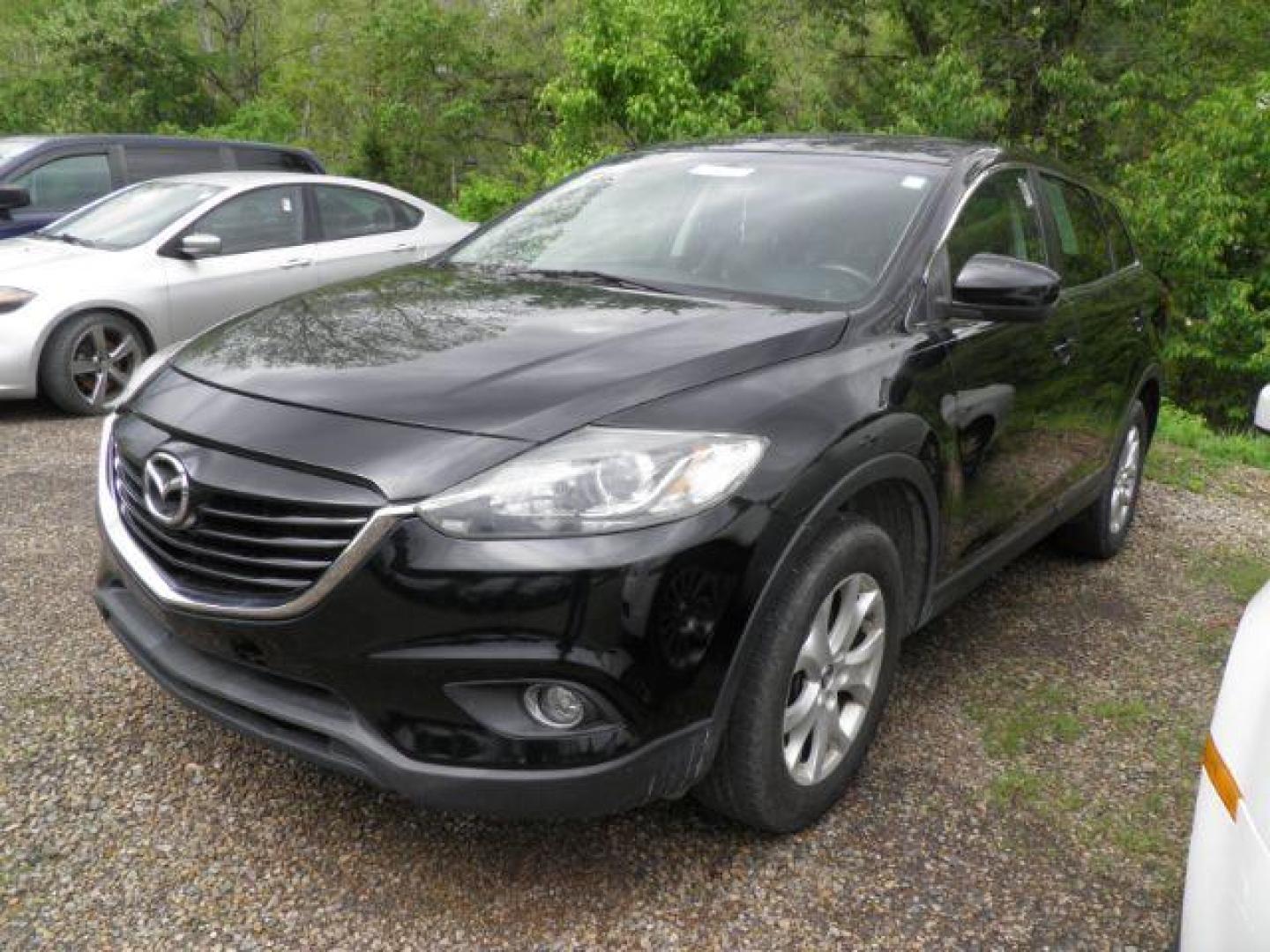 2013 Black Mazda CX-9 Touring (JM3TB3CV0D0) with an 3.7L V6 engine, AT transmission, located at 19521 New George's Creek Rd SW, Barton, MD, 21521, (301) 463-2404, 39.524323, -79.017906 - Photo#0