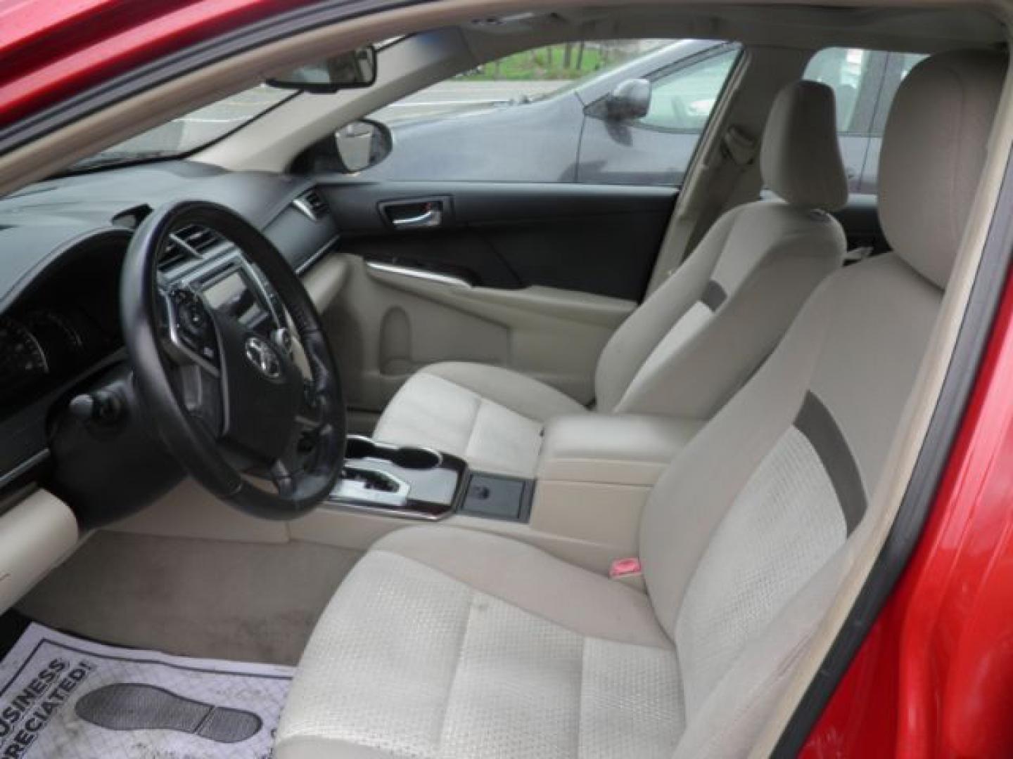 2013 Red Toyota Camry XLE (4T4BF1FK3DR) with an 2.5L I4 engine, AT transmission, located at 19521 New George's Creek Rd SW, Barton, MD, 21521, (301) 463-2404, 39.524323, -79.017906- Photo#1