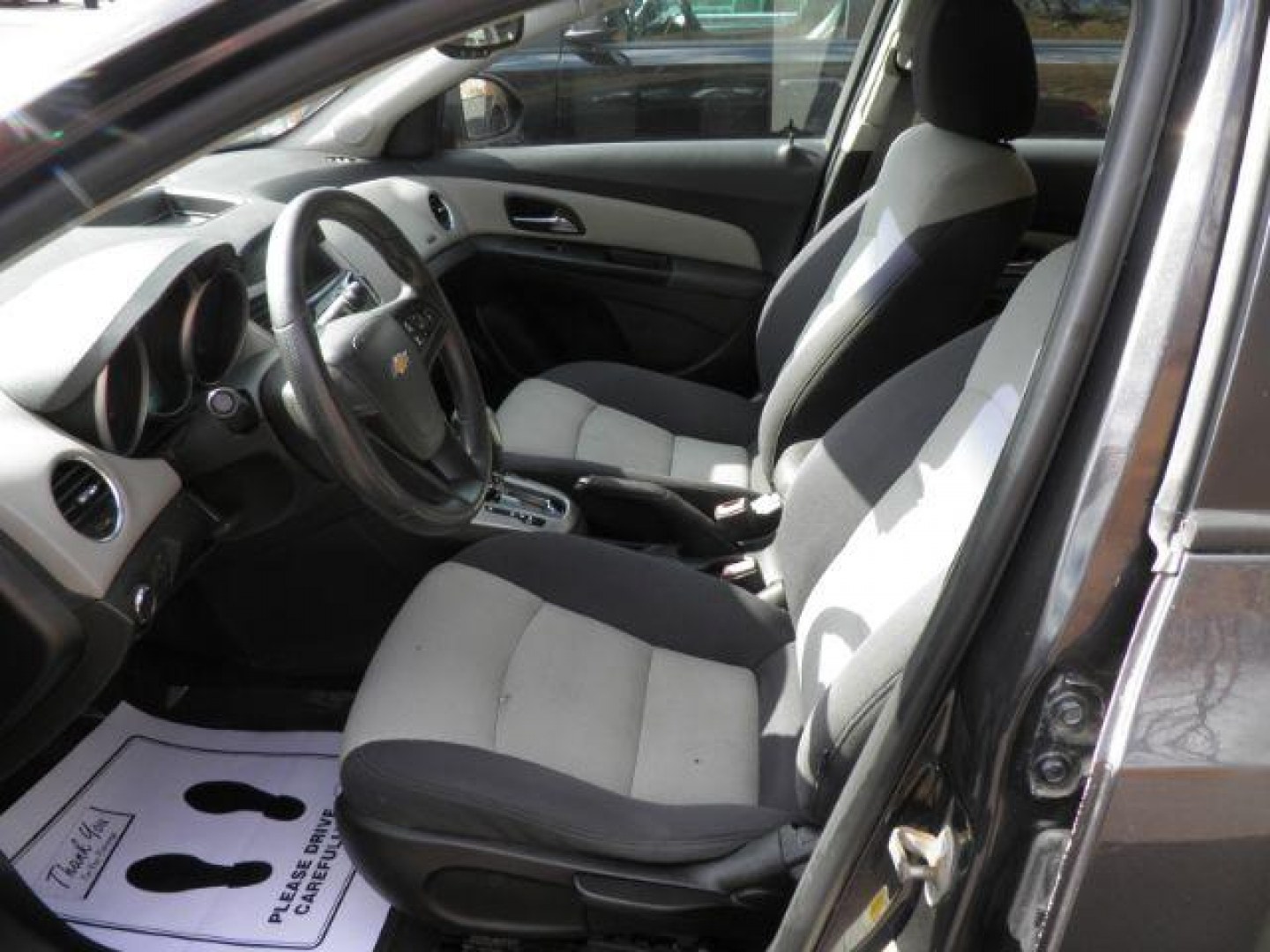 2014 Gray Chevrolet Cruze LS Auto (1G1PA5SG9E7) with an 1.8L I4 engine, AT transmission, located at 15520 McMullen Hwy SW, Belair, MD, 21502, (301) 729-3700, 39.581375, -78.846451 - Photo#1