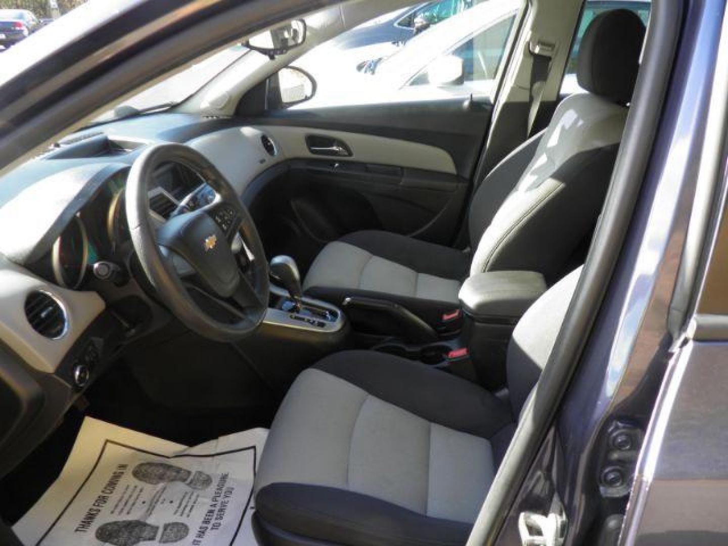 2014 Gray Chevrolet Cruze LS Auto (1G1PA5SG0E7) with an 1.8L I4 engine, AT transmission, located at 15520 McMullen Hwy SW, Belair, MD, 21502, (301) 729-3700, 39.581375, -78.846451 - Photo#1