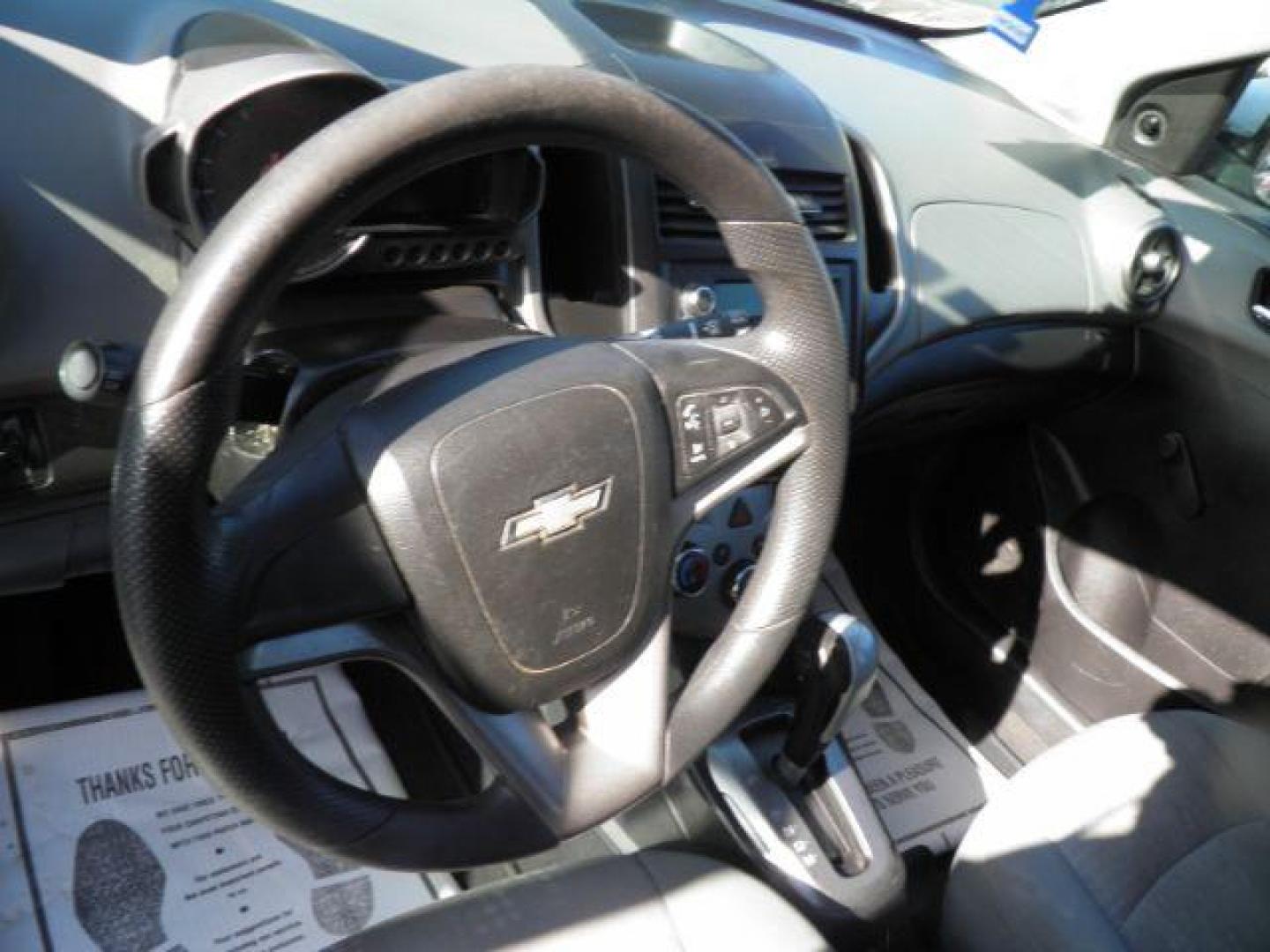 2014 Summit White Chevrolet Sonic LS Auto 5-Door (1G1JA6SG9E4) with an 1.8L L4 DOHC 24V engine, 6-Speed Automatic transmission, located at 19521 New George's Creek Rd SW, Barton, MD, 21521, (301) 463-2404, 39.524323, -79.017906 - Photo#2