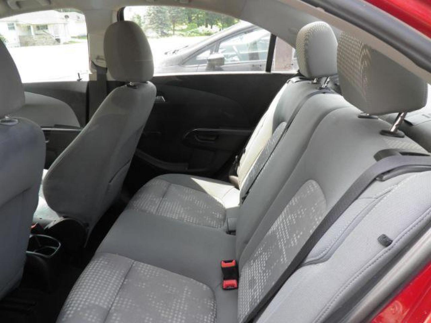 2014 Red Chevrolet Sonic LS Manual Sedan (1G1JB5SH5E4) with an 1.8L I4 engine, MAN transmission, located at 19521 New George's Creek Rd SW, Barton, MD, 21521, (301) 463-2404, 39.524323, -79.017906 - Photo#3