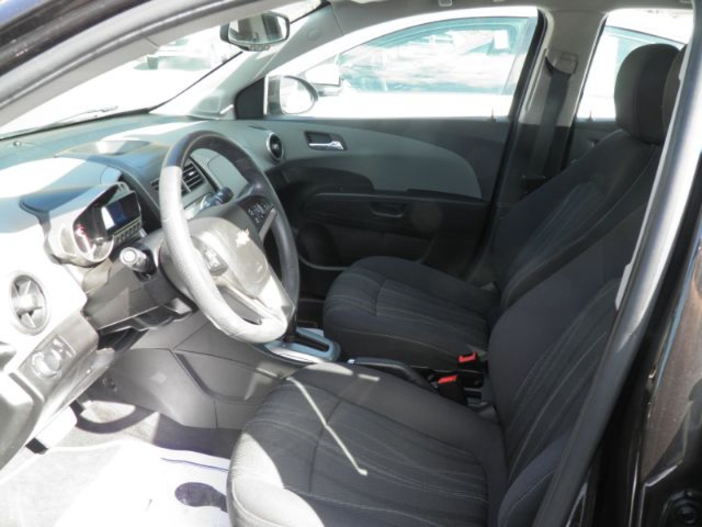2014 Gray Chevrolet Sonic LT Auto Sedan (1G1JC5SH1E4) with an 1.8L I4 engine, AT transmission, located at 19521 New George's Creek Rd SW, Barton, MD, 21521, (301) 463-2404, 39.524323, -79.017906- Photo#1