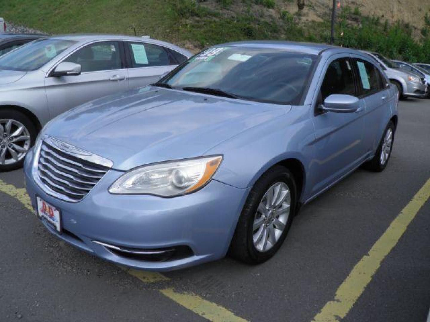 2014 Blue Chrysler 200 Touring (1C3CCBBB0EN) with an 2.4L I4 engine, AT transmission, located at 15520 McMullen Hwy SW, Belair, MD, 21502, (301) 729-3700, 39.581375, -78.846451 - Photo#0