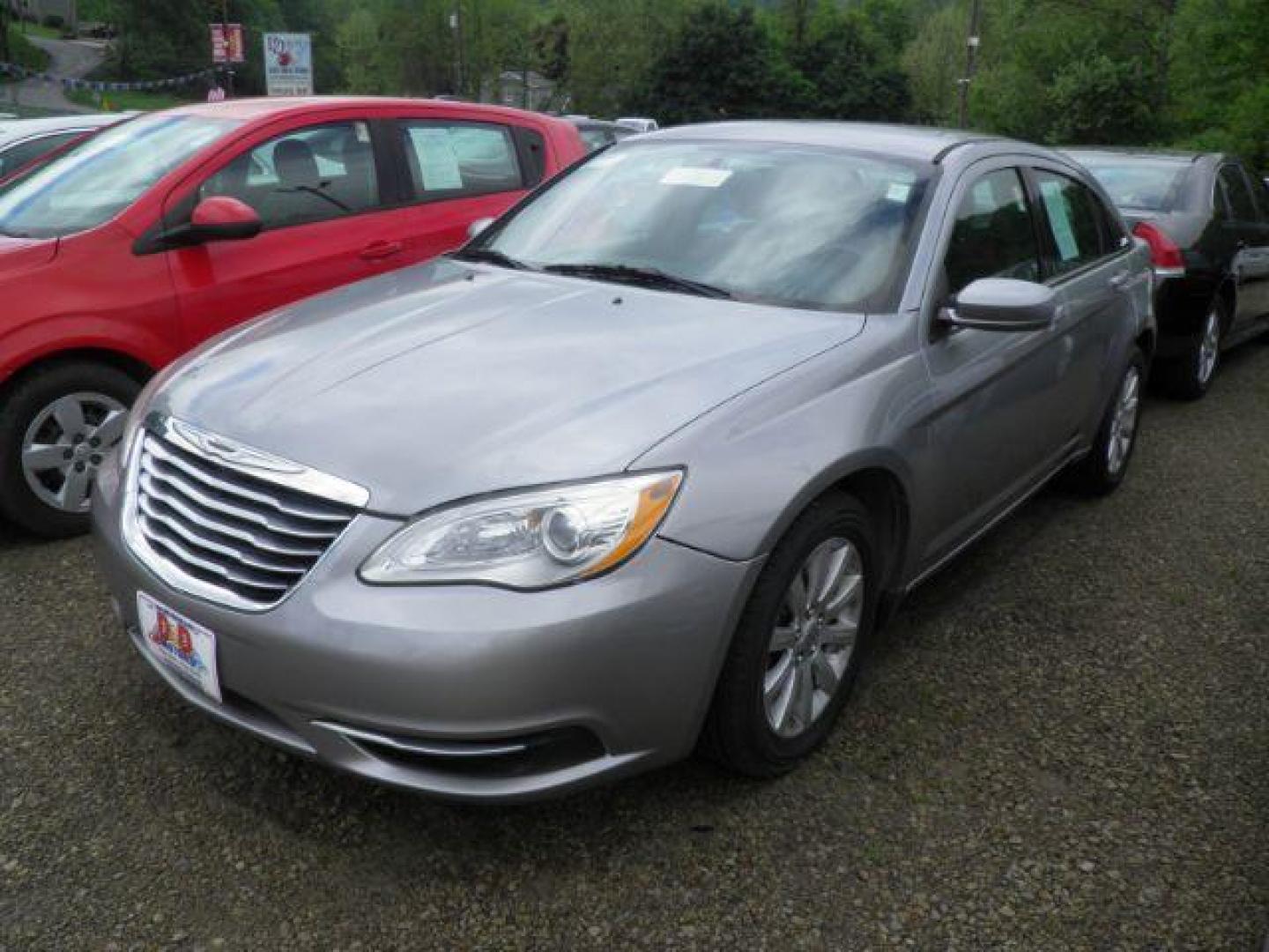2014 Gray Chrysler 200 Touring (1C3CCBBG3EN) with an 3.6L V6 engine, AT transmission, located at 19521 New George's Creek Rd SW, Barton, MD, 21521, (301) 463-2404, 39.524323, -79.017906 - Photo#0