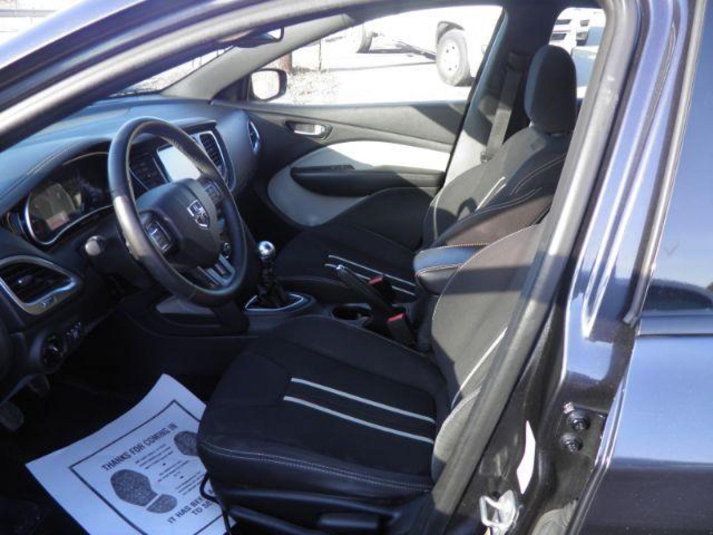 2014 BLACK DODGE DART SXT (1C3CDFBB5ED) with an 2.4L L4 engine, MAN transmission, located at 15520 McMullen Hwy SW, Belair, MD, 21502, (301) 729-3700, 39.581375, -78.846451 - Photo#1