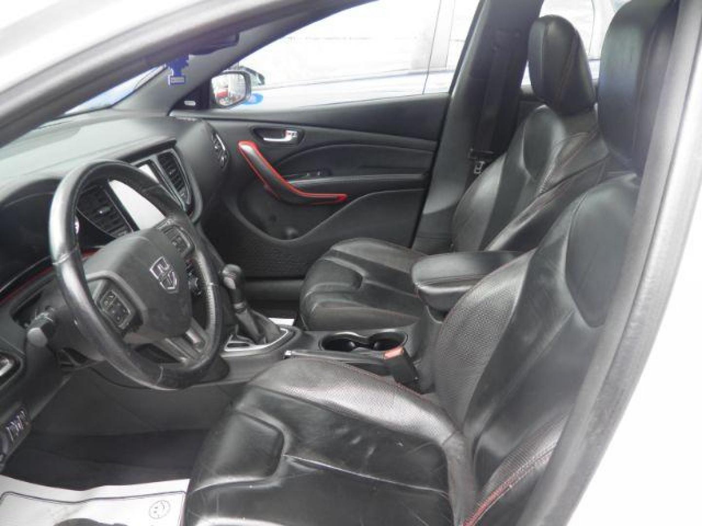 2014 White Dodge Dart GT (1C3CDFEB8ED) with an 2.4L I4 engine, AT transmission, located at 19521 New George's Creek Rd SW, Barton, MD, 21521, (301) 463-2404, 39.524323, -79.017906 - Photo#1