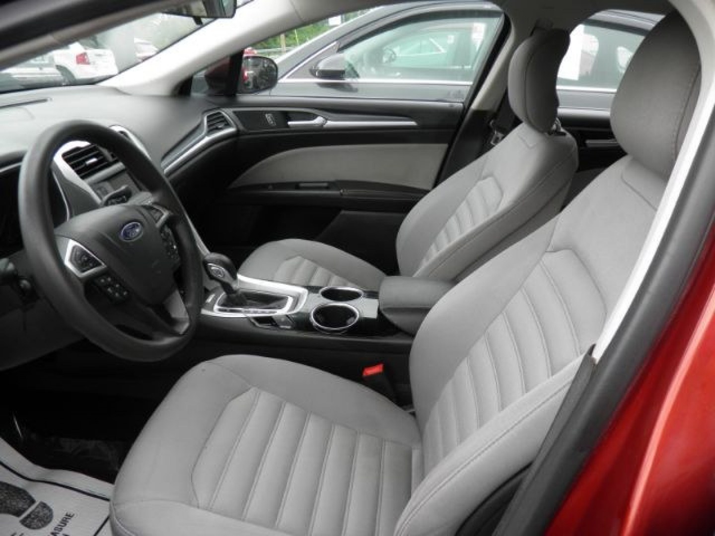 2014 MAROON FORD FUSION S (3FA6P0G79ER) with an 2.5 L4 engine, AT transmission, located at 15520 McMullen Hwy SW, Belair, MD, 21502, (301) 729-3700, 39.581375, -78.846451- Photo#1