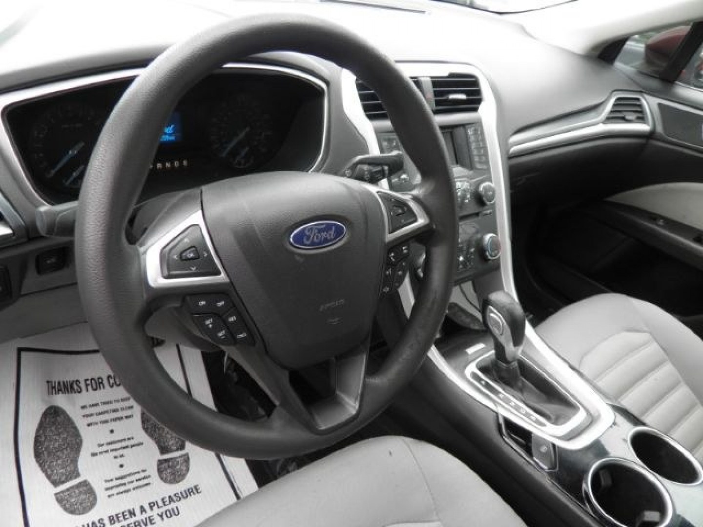 2014 MAROON FORD FUSION S (3FA6P0G79ER) with an 2.5 L4 engine, AT transmission, located at 15520 McMullen Hwy SW, Belair, MD, 21502, (301) 729-3700, 39.581375, -78.846451- Photo#2