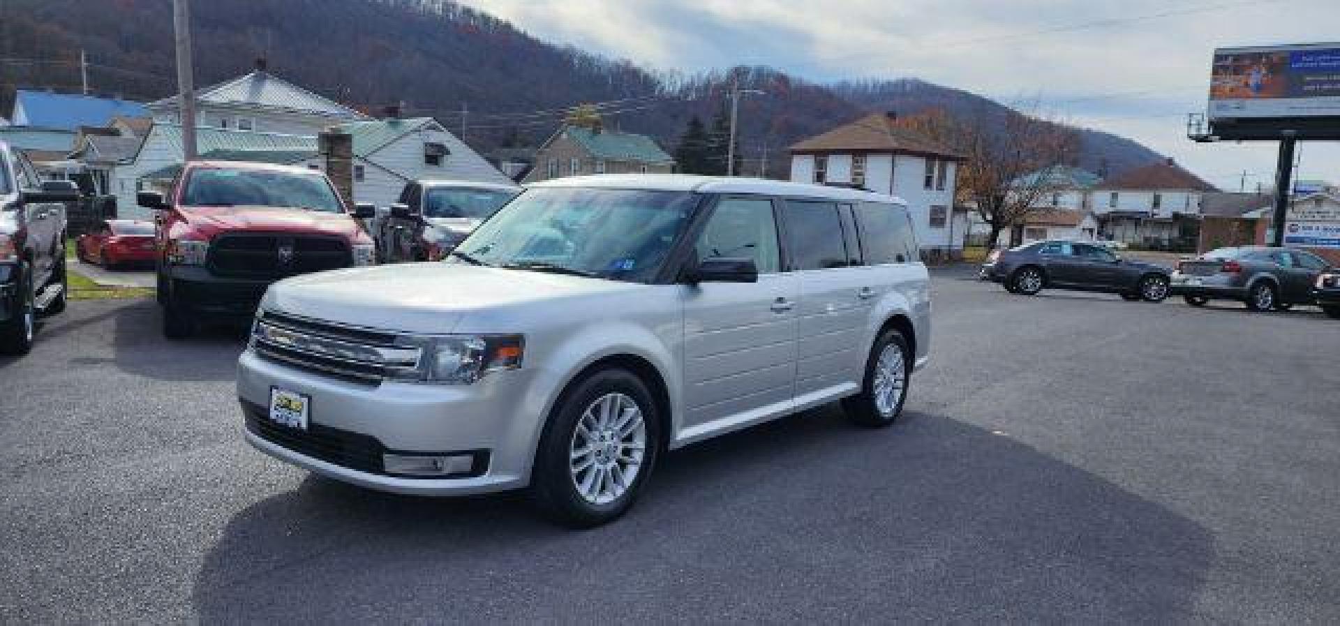2014 SILVER /Charcoal Black Ford Flex SEL AWD (2FMHK6C84EB) with an 3.5L V6 engine, AT transmission, located at 15520 McMullen Hwy SW, Belair, MD, 21502, (301) 729-3700, 39.581375, -78.846451 - Photo#0