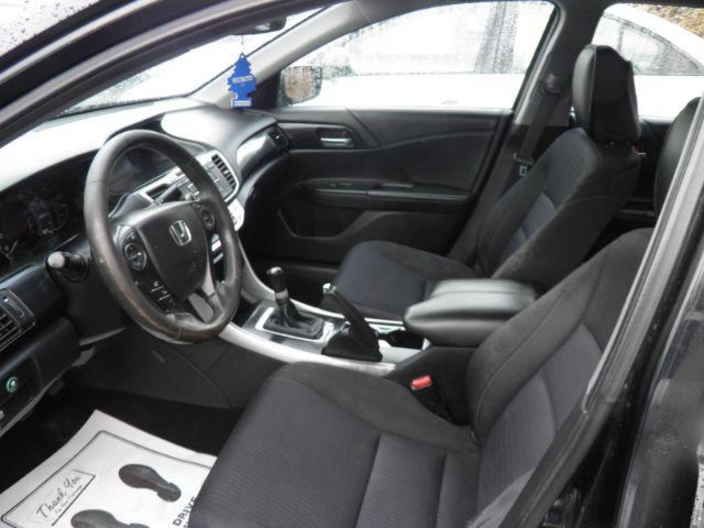 2014 Black Honda Accord Sport (1HGCR2E51EA) with an 2.4L I4 engine, MAN transmission, located at 15520 McMullen Hwy SW, Belair, MD, 21502, (301) 729-3700, 39.581375, -78.846451 - Photo#1