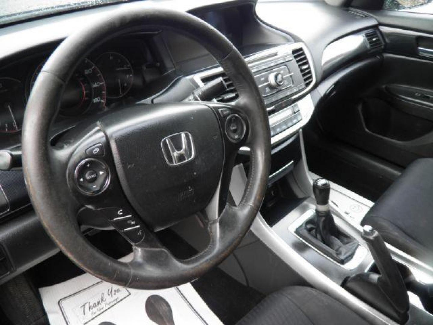 2014 Black Honda Accord Sport (1HGCR2E51EA) with an 2.4L I4 engine, MAN transmission, located at 15520 McMullen Hwy SW, Belair, MD, 21502, (301) 729-3700, 39.581375, -78.846451 - Photo#2