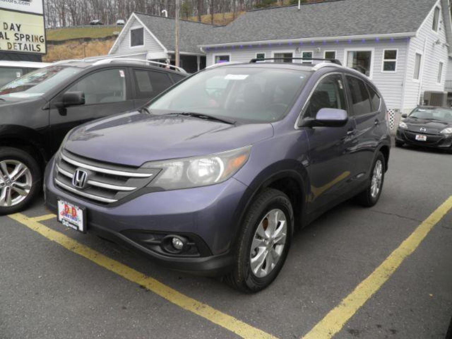 2014 Blue Honda CR-V EX (5J6RM4H52EL) with an 2.4L I4 engine, AT transmission, located at 15520 McMullen Hwy SW, Belair, MD, 21502, (301) 729-3700, 39.581375, -78.846451 - Photo#0