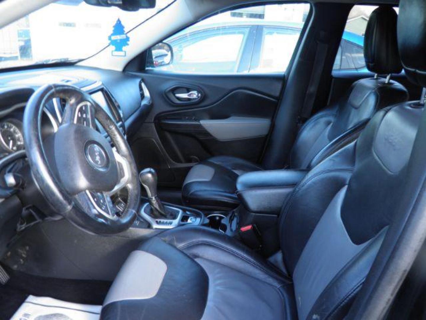 2014 BLACK Jeep Cherokee Limited 4WD (1C4PJMDB1EW) with an 2.4L L4 engine, AT transmission, located at 19521 New George's Creek Rd SW, Barton, MD, 21521, (301) 463-2404, 39.524323, -79.017906 - Photo#1