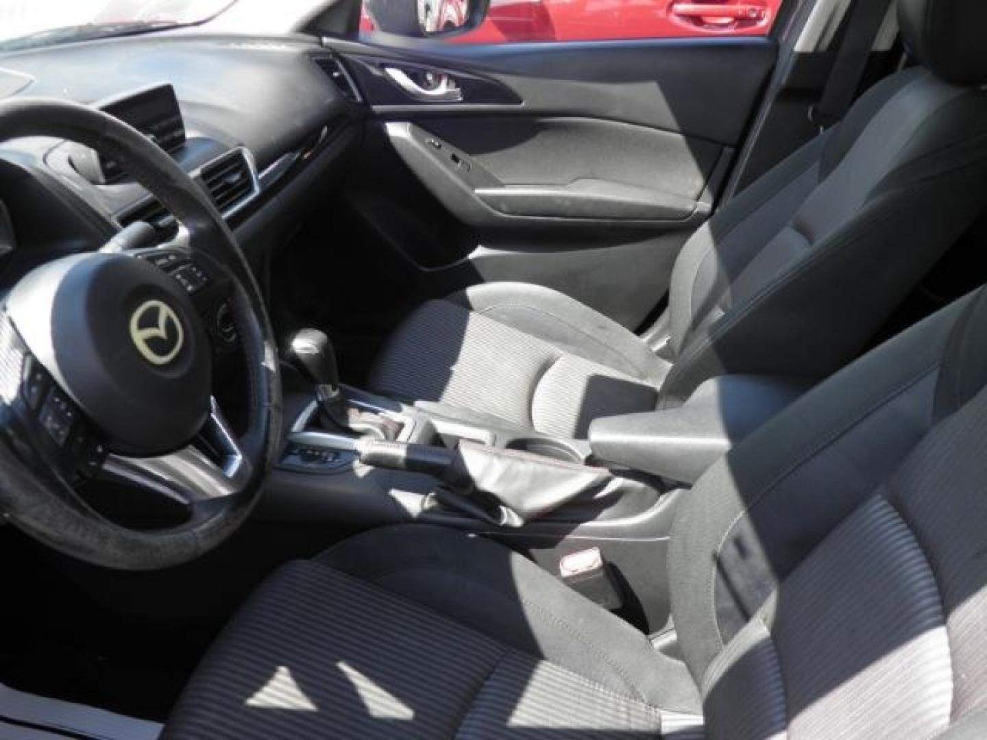 2014 GRAY MAZDA 3 i Touring AT 4-Door (JM1BM1V75E1) with an 2.0L L4 engine, AT transmission, located at 15520 McMullen Hwy SW, Belair, MD, 21502, (301) 729-3700, 39.581375, -78.846451- Photo#1
