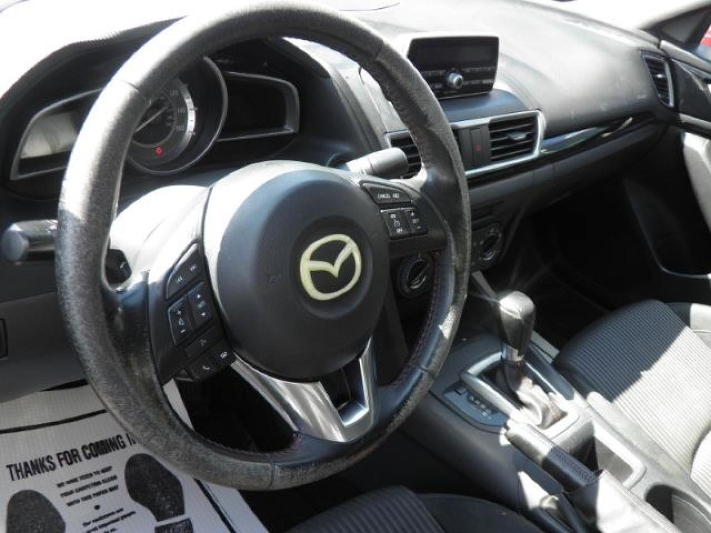 2014 GRAY MAZDA 3 i Touring AT 4-Door (JM1BM1V75E1) with an 2.0L L4 engine, AT transmission, located at 15520 McMullen Hwy SW, Belair, MD, 21502, (301) 729-3700, 39.581375, -78.846451- Photo#2